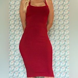 Bebe, made in China, size small, color red